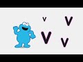芝麻街 Sesame Street V Violin Short Mandarin Chinese