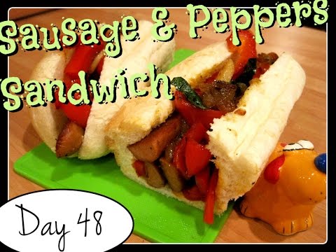 Sandwich with Sausage & Peppers Recipe [Food...