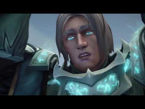 Anduin kills the Archon(Kingsmourne Cinematic) Shadowlands Chain of Domination