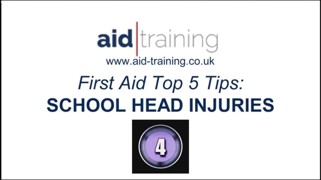 5 First Aid Top Tips On School Head Injuries