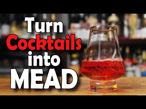 EASY MEAD Recipes using Cocktails for Inspiration:  Whiskey Old Fashioned Mead