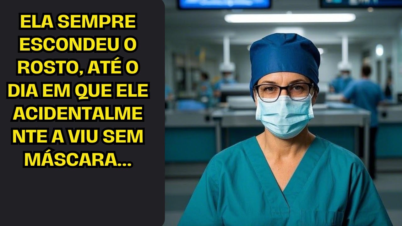 Ela sempre escondeu o rosto, até o dia em que ele acidentalmente a viu sem máscara...