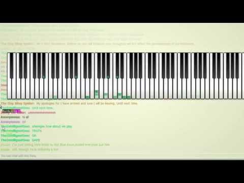 Multiplayer piano amazing performance
