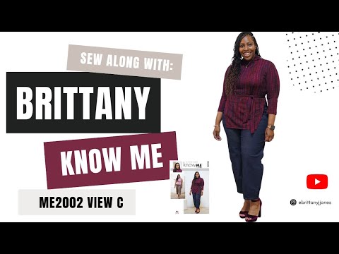 SEW ALONG WITH BRITTANY X KNOW ME ME2002:VIEW C