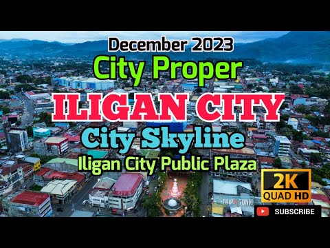 Dusk Hour| ILIGAN CITY SKYLINE :City Proper| Iligan City Public Plaza | Iligan City, Lanao del Norte