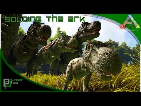 Soloing the Ark S4E34 - Triple Rex Tame - Breeding/Imprinting!