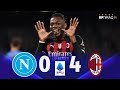 Napoli 0 X 4 Milan Kvaratskhelia X Rafael Leão Serie A 2022 23 Extended Goals Highlights ᴴᴰ