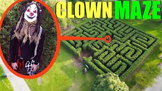when you see this killer clown inside of Clown Maze, get out and RUN FAST! (Don&#39;t get LOST in Maze)