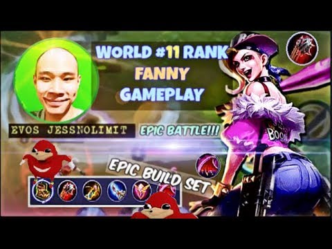 Supreme Skill Controls-Jess No Limit #11 Global Fanny Gameplay, Build,Tips & Tricks | Mobile Legends