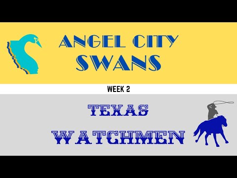 Angel City Swans @ Texas Watchmen - Week 2 - VFL 2024