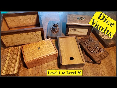 Building Dice Vaults - Level 1 to Level 20