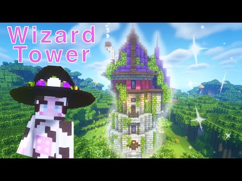 SerendipityGaming - Building a Minecraft Wizard Tower || Build with Serendipity