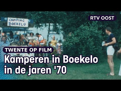 Unieke beelden uit vroeger Twente: in de schoolklas en kamperen | RTV Oost