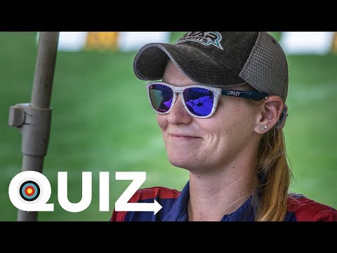 Mackenzie Brown takes on the 60-second archery quiz