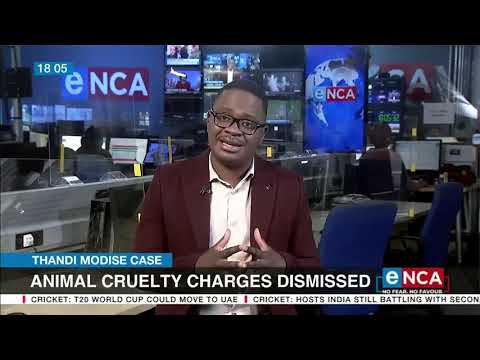 Thandi Modise Case Animal cruelty charges dismissed