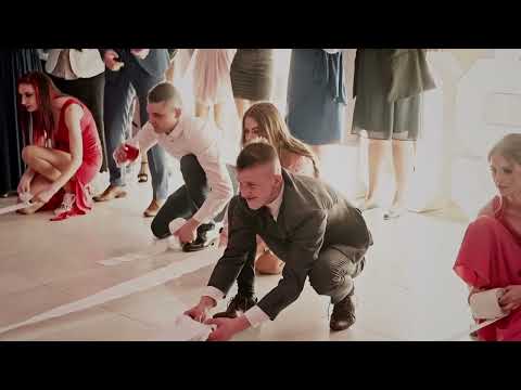 Reflex from Dąbrówka - Wedding Games - Paper Rolling (Daria and Maciek's Wedding)
