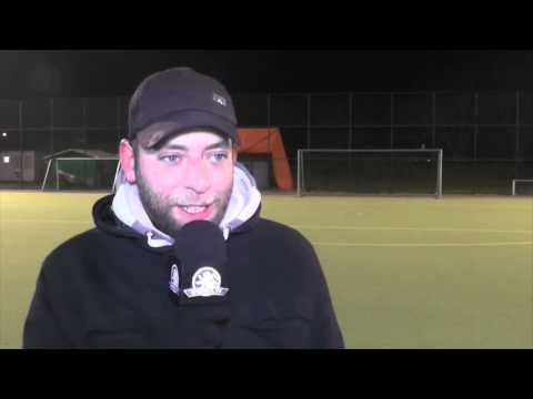 Bert Hoffmann (Trainer VfB Fortuna Biesdorf, U13) und Michel Dejardin (Trainer BFC Südring, U13)