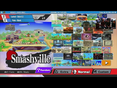 CSB 52 - Poke + Blush vs Lacked + Slate - Smash 4 Doubles Grand Finals