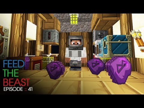 Minecraft Feed The Beast - E41 :: Who UU looking at?