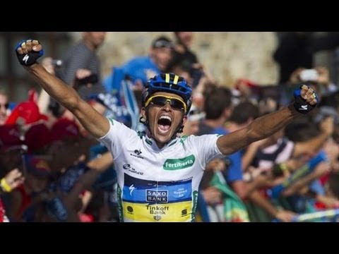 Alberto Contador Vuelta a Espana 2012 / Attack on Stage 17