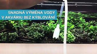 Easy water change in the aquarium without bucketing | SURPAN.cz