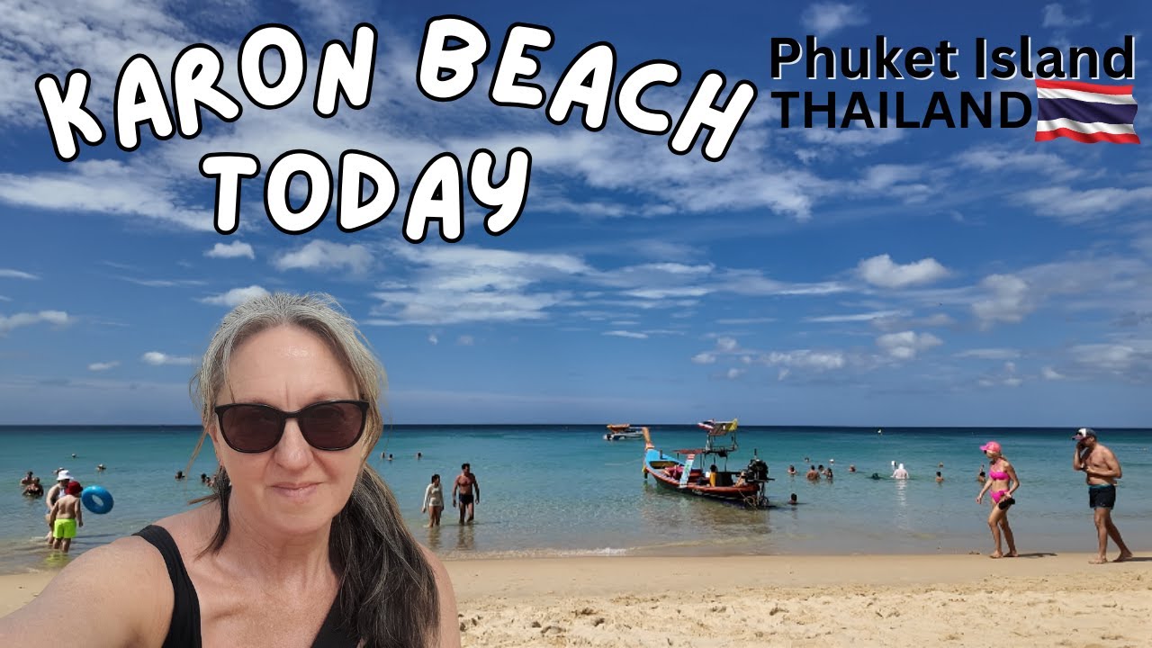 Join a traveler on a captivating exploration of Karon Beach.