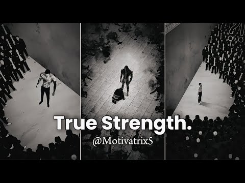 This 30 Seconds Video Will Tell You How True Strength Is Born.