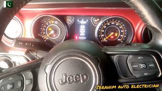 C2100-16 code battery voltage low Jeep wanrgler