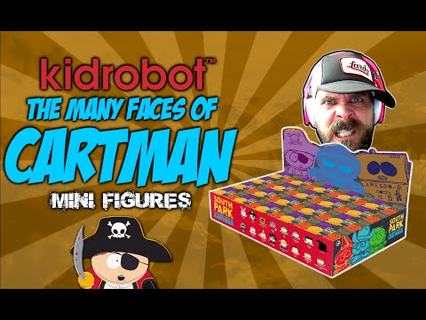 Kidrobot South Park Mini's :: The Many Faces of Cartman :: Unboxing!