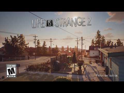 Life is Strange 2 - Ep. 1 Main Menu