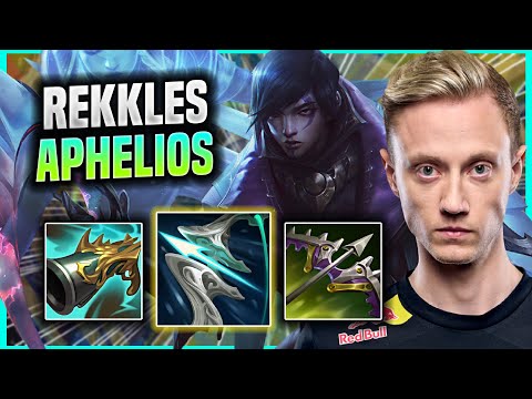REKKLES BRINGS BACK APHELIOS! - KC Rekkles Plays Aphelios ADC vs Caitlyn! | Preseason 2022