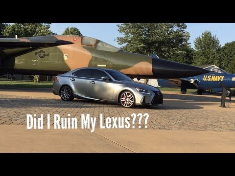 2017 Lexus IS Calipers Painted