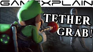 Super Smash Bros. Ultimate - Luigi's Poltergust Grab in Action (Plunger & Tether Confirmed!)