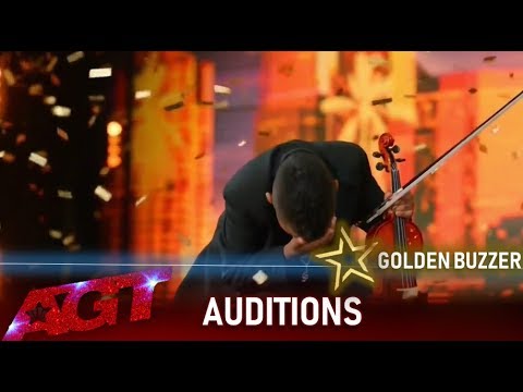11 Year Old Cancer Survivor Violinist Earns Simon's Golden Buzzer!🌟| America's Got Talent 2019