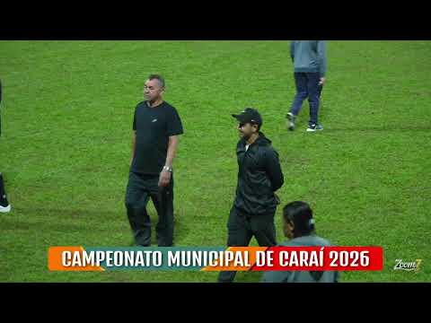 🔴 AO VIVO | Caraí F.C x Ribas City | Campeonato Municipal de Caraí