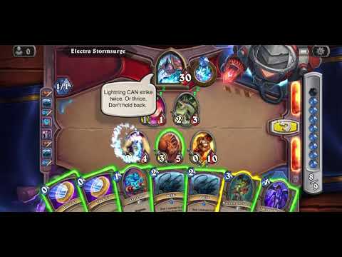 Hearthstone Puzzle Lab Lethal Electra Stormsurge Tossing Taters 1/6