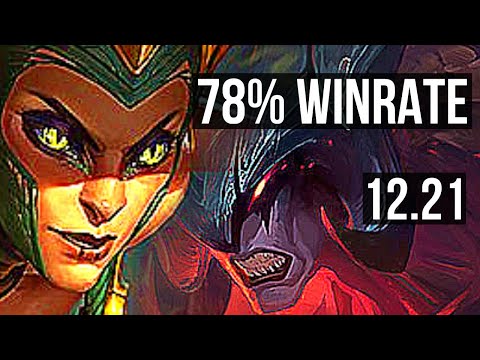 CASSIOPEIA vs AATROX (TOP) | 78% winrate, 15/2/4, Legendary | EUW Master | 12.21