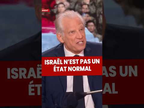 Dominique de Villepin : Israël n'est pas un état normal