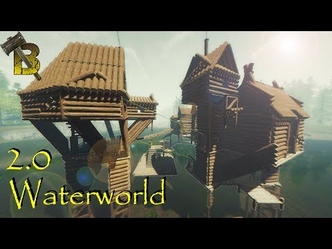 The Forest- Waterworld Base 2.0 Concept (creative mode)