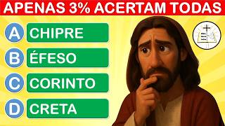 30 PERGUNTAS BÍBLICAS SOBRE O NOVO TESTAMENTO - QUIZ BÍBLICO #2