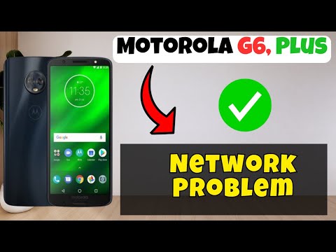 Network Problem || How to fix the network not working issue Motorola G6, Plus