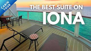 The BEST Suite on Iona - P&O IONA CRUISE SHIP | aft suite review