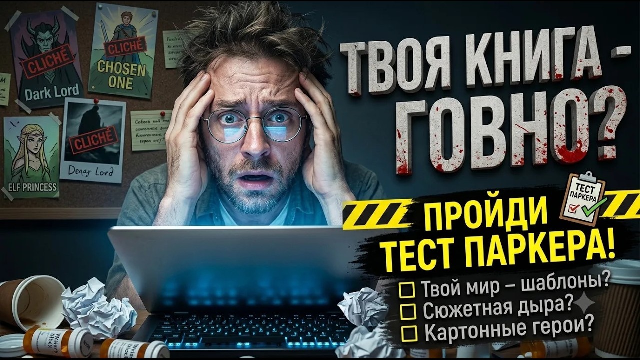 ТЫ ОПЯТЬ НАПИСАЛ Г"ВНОФЭНТЕЗИ / Рассматриваем тест Паркера / лит.подкаст