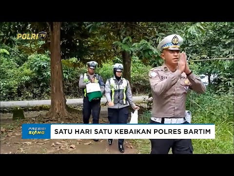 POLRES BARITO TIMUR LAKSANAKAN PROGRAM SATU HARI SATU KEBAIKAN DI TAMIANG LAYANG