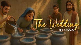 Jesus Turns Water Into Wine | Wedding At Cana | AI Animation
