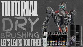 Let's Learn Together: DRY BRUSHING #tips  #tutorial #drybrushing