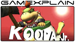 Smash Bros 3DS: Bowser Jr. Tour - All Moves, Taunts, & Final Smash