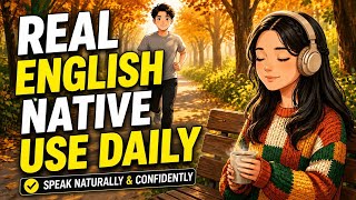 20 English Phrases Native Speakers Use Every Day |English Conversation Podcast 
