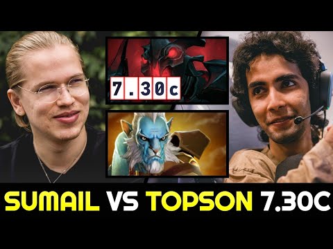 SUMAIL vs TOPSON Intense Game — Shadow Fiend vs Phantom Lancer 7.30c Dota 2