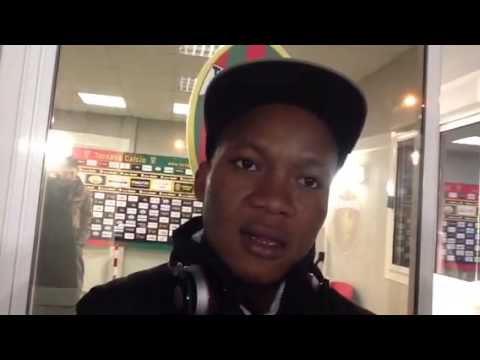 Ternana-Novara 1-1 (26-02-2013) Dianda in mixed zone